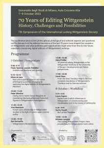 Programme of the conference